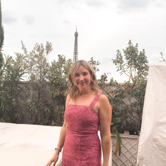 Pink midi dress - Picture 3 of 4